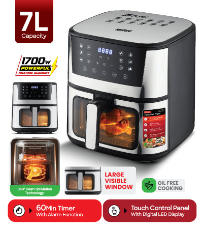 7 Litre Digital Air Fryer