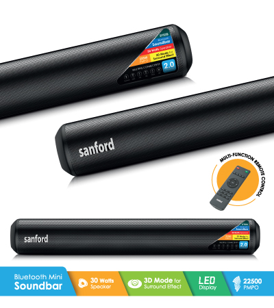 Bluetooth Sound Bar 2.0